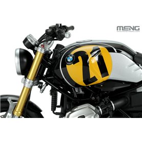 Meng MT-003u BMW R nineT Option 719 Black Storm Metallic/Vintage