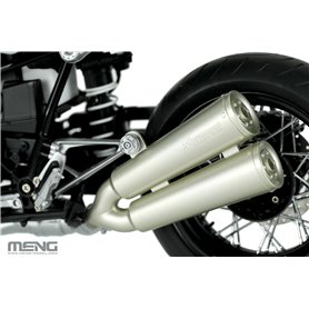 Meng MT-003u BMW R nineT Option 719 Black Storm Metallic/Vintage