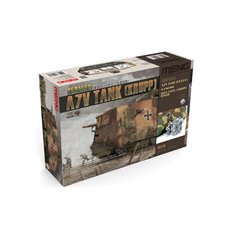 Meng 1:35 GERMAN A7V TANK AND ENGINE KRUPP - LIMITED EDITION