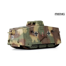 Meng TS-017s German A7V Tank & Engine (Krupp) Limited Edition