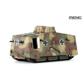 Meng TS-017s German A7V Tank & Engine (Krupp) Limited Edition