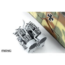 Meng TS-017s German A7V Tank & Engine (Krupp) Limited Edition