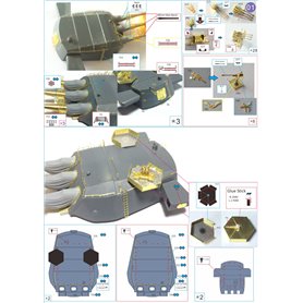Very Fire VF250001 1/250 IJN Yamato Detail Up Set (For Arii)