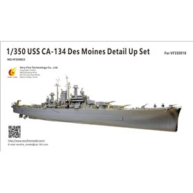 Very Fire 1:350 DETAIL UP SET do USS Des Moines dla Very Fire