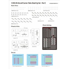 Very Fire 1:350 DETAIL UP SET do IJN Taiho - PART C
