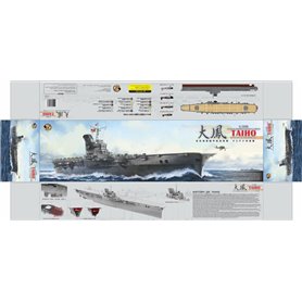 Very Fire 1:350 IJN Taiho - JAPANESE ARMORED CARRIER - DELUXE KIT