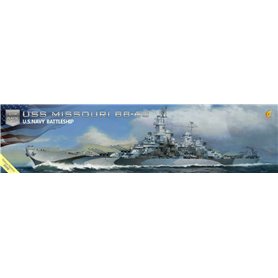 Very Fire 1:350 USS Missouri - US NAVY BATTLESHIP - DX EDITION