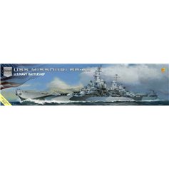Very Fire 1:350 USS Missouri - US NAVY BATTLESHIP - DX EDITION
