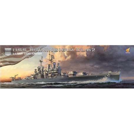 Very Fire 1:350 USS Birmingham - DX EDITION