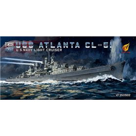 Very Fire 1:350 USS Atlanta CL-51 - US NAVY LIGHT CRUISER