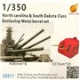 Very Fire 1:350 USS NC/SD CLASS METAL BARRELS AND WATERBLAST