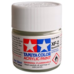 Tamiya XF-2 Acrylic paint FLAT WHITE - 23ml 