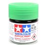 Tamiya X-25 Acrylic paint CLEAR GREEN / 23ml 