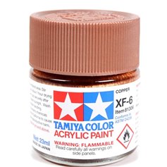 Tamiya XF-6 Acrylic paint COPPER - 23ml 
