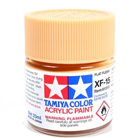 Tamiya XF-15 Acrylic paint FLAT FLESH - 23ml 