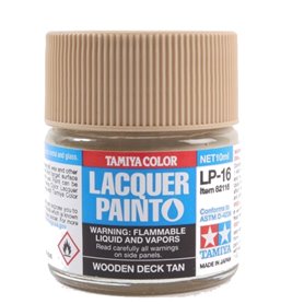 Tamiya LP-16 Lacquer paint WOODEN DECK TAN - 10ml 