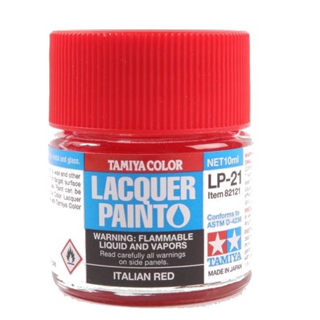 Tamiya LP-21 Lacquer paint ITALIAN RED - 10ml 