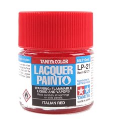 Tamiya LP-21 Lacquer paint ITALIAN RED - 10ml 