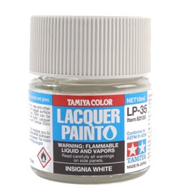Tamiya LP-35 Lacquer paint INSIGNIA WHITE - 10ml 