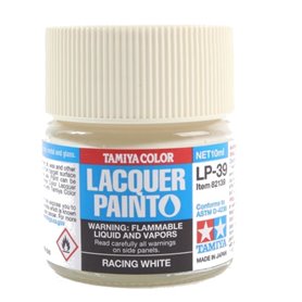Tamiya LP-39 Lacquer paint RACING WHITE - 10ml 