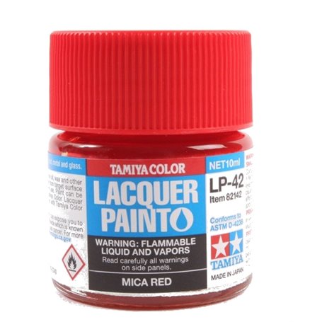 Tamiya LP-42 Lacquer paint MICA RED - 10ml 