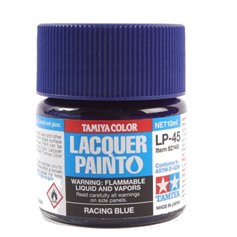 Tamiya LP-45 Lacquer paint RACING BLUE - 10ml 