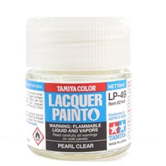 Tamiya LP-49 Lacquer paint PEARL CLEAR - 10ml