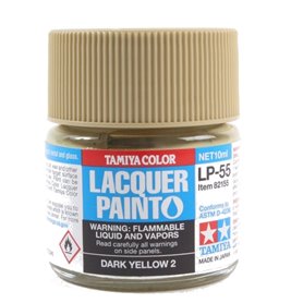 Tamiya LP-55 Lacquer paint DARK YELLOW 2 - 10ml