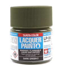 Tamiya LP-56 Lacquer paint DARK GREEN 2 - 10ml