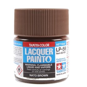 Tamiya LP-59 Lacquer paint NATO BROWN - 10ml