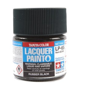 Tamiya LP-65 Lacquer RUBBER BLACK - 10ml