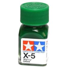 Tamiya X-5 Farba olejna GREEN GLOSS - 10ml