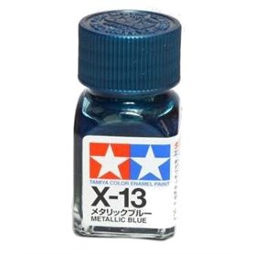 Tamiya X-13 Farba olejna METALLIC BLUE - 10ml
