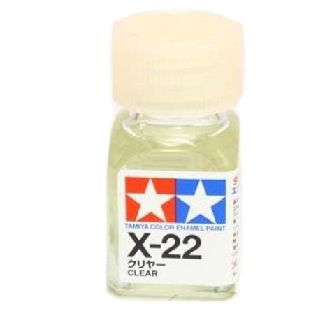 X-22 Clear Acrylic Paint Mini X22 - Tamiya