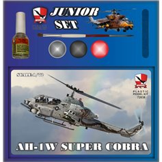 Big Model 1:72 AH-1W Super Cobra - JUNIOR SET - z farbami