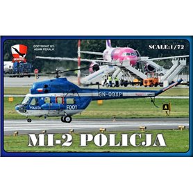 Big Model 1:72 Mil Mi-2 Policja