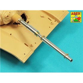 ABER 1:35 Metalowa lufa 105 mm M-68 W/THERMAL SHROUD do M60A3 dla Dragon / Takom / Tamiya