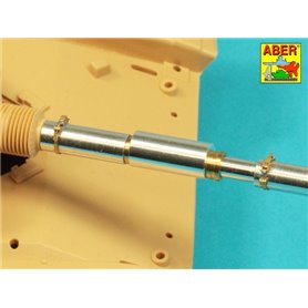 ABER 1:35 Metalowa lufa 105 mm M-68 W/THERMAL SHROUD do M60A3 dla Dragon / Takom / Tamiya