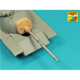 ABER 1:35 Metalowa lufa 105 mm M-68 W/THERMAL SHROUD do M60A3 dla Dragon / Takom / Tamiya