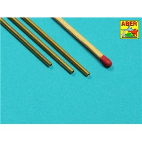 ABER Rurki mosiężne 2.0mm x 0.3mm x 245mm - 3szt.