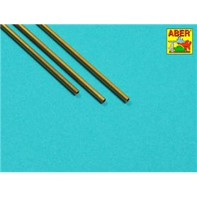 ABER Rurki mosiężne 2.0mm x 0.3mm x 245mm - 3szt.
