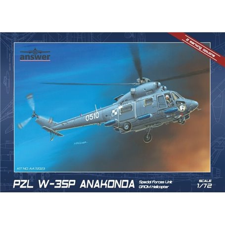 Answer AA72023 PZL W-3RM Anakonda Special Forces Unit GROM Helicopter