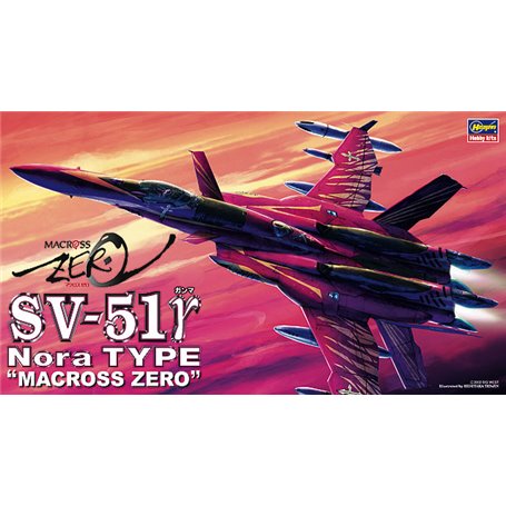 Hasegawa 65716 SV-51 Nora Type Macross Zero