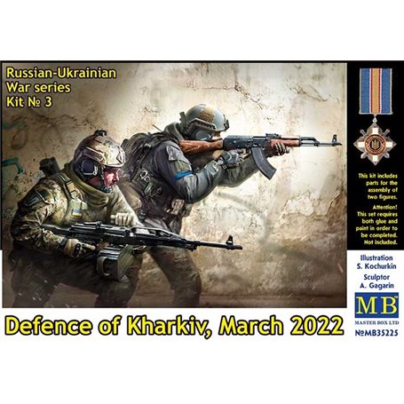 MB 35225 Russian-Ukrainian War series Kit No 3. Defence of Kharkiv, March 2022