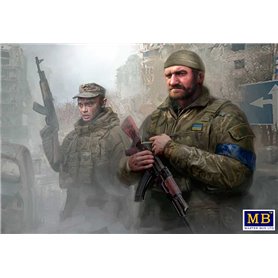 MB 1:35 RUSSIAN-UKRAINIAN WAR SERIES NO.4 - TERRITORIAL DFENCE FORCES OF UKRAINE - CLEAN-UP FROM RUSSIAN MARUDERS AND RAPISTS
