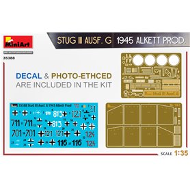 Mini Art 1:35 Sturmgeschutz StuG.III Ausf.G - 1945 ALKETT PRODUCTIONProd.