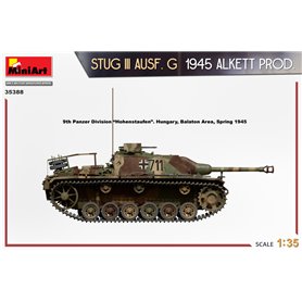 Mini Art 1:35 Sturmgeschutz StuG.III Ausf.G - 1945 ALKETT PRODUCTIONProd.