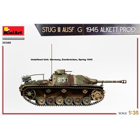 Mini Art 1:35 Sturmgeschutz StuG.III Ausf.G - 1945 ALKETT PRODUCTIONProd.