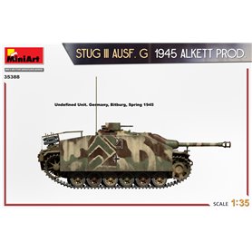 Mini Art 1:35 Sturmgeschutz StuG.III Ausf.G - 1945 ALKETT PRODUCTIONProd.