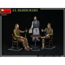 Mini Art 35406 U.S. Soldiers in Cafe